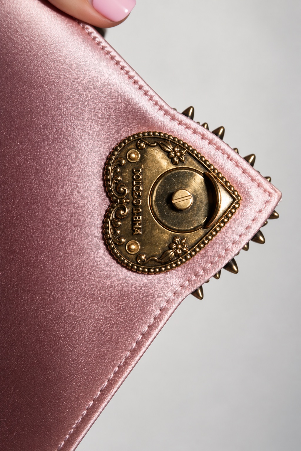 Dolce & Gabbana Pre Owned -Satin Devotion bag